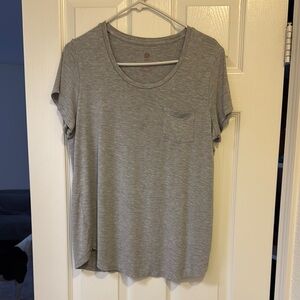 Kindred Bravely Nursing & Maternity Gray Short Sleeve Relaxed T-Shirt